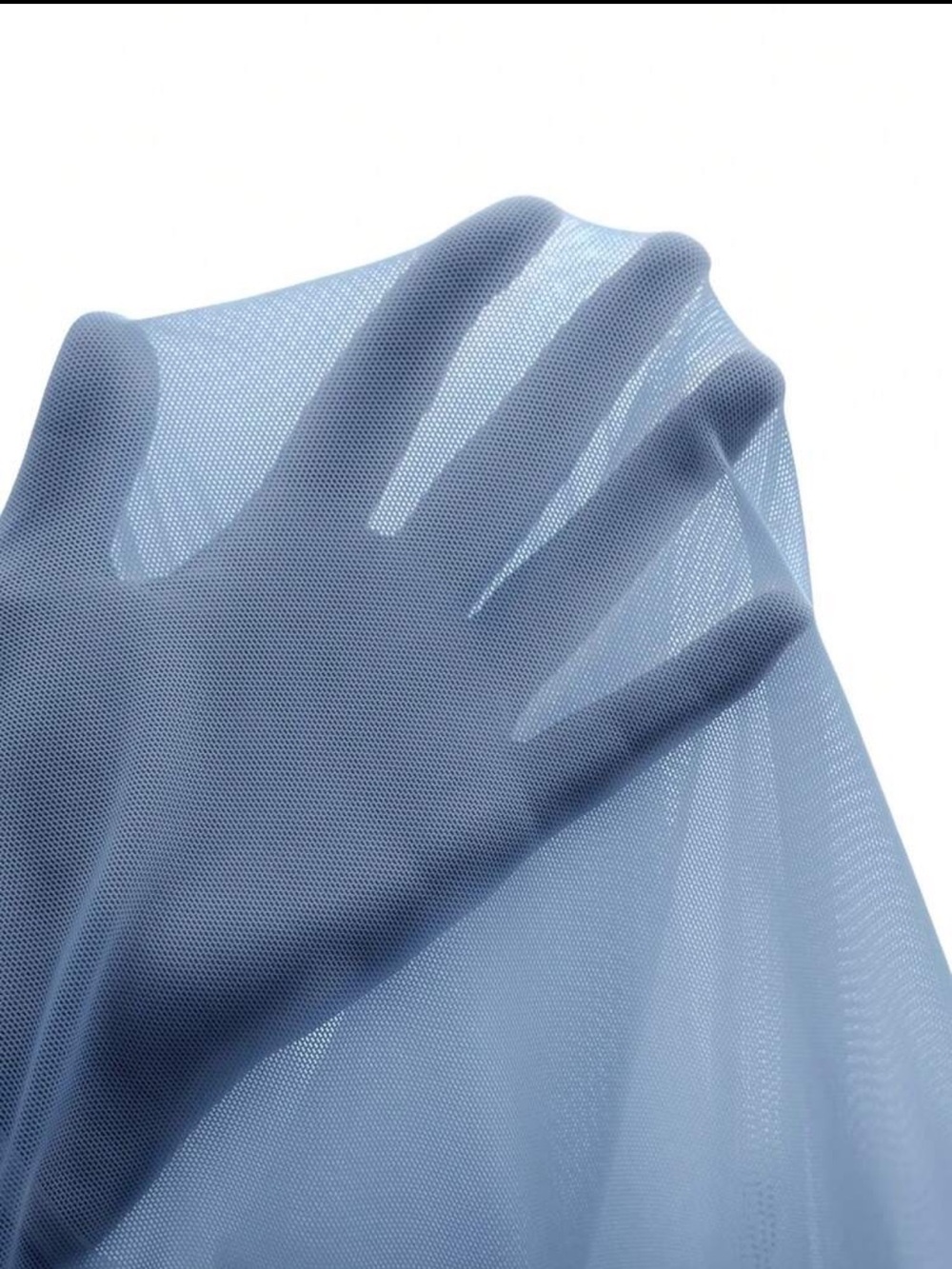 SHEIN Light Blue Maternity Maxi Dress - Picture 5 of 9